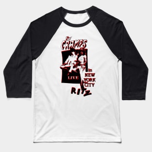 the cramps live in new york offset graphic Baseball T-Shirt